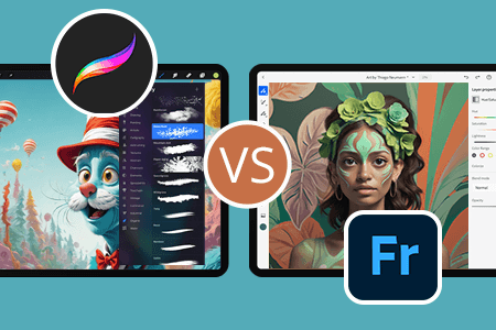 Adobe Fresco vs Procreate