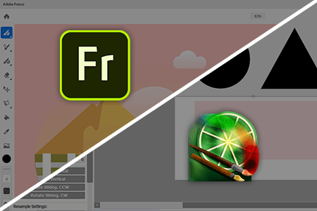 Adobe Fresco vs PaintTool SAI