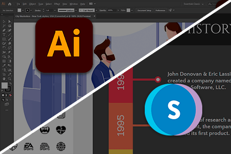Illustrator vs Snappa