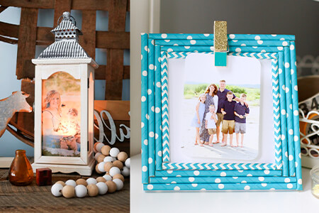 28 DIY Picture Frame Ideas for Your Inspiration