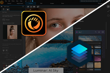 PhotoDirector vs Luminar