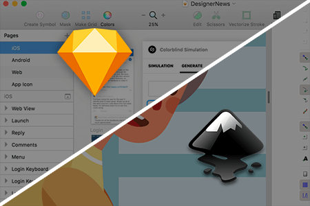 Sketch vs Inkscape