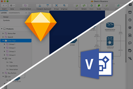 Sketch vs Visio