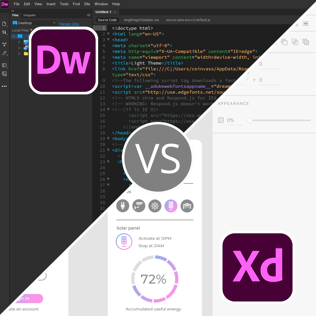 Adobe XD vs Dreamweaver: Which Isn't Good for Beginners?, image size:1024x1024