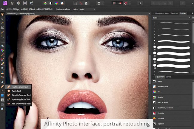 Affinity photo сравнение с photoshop