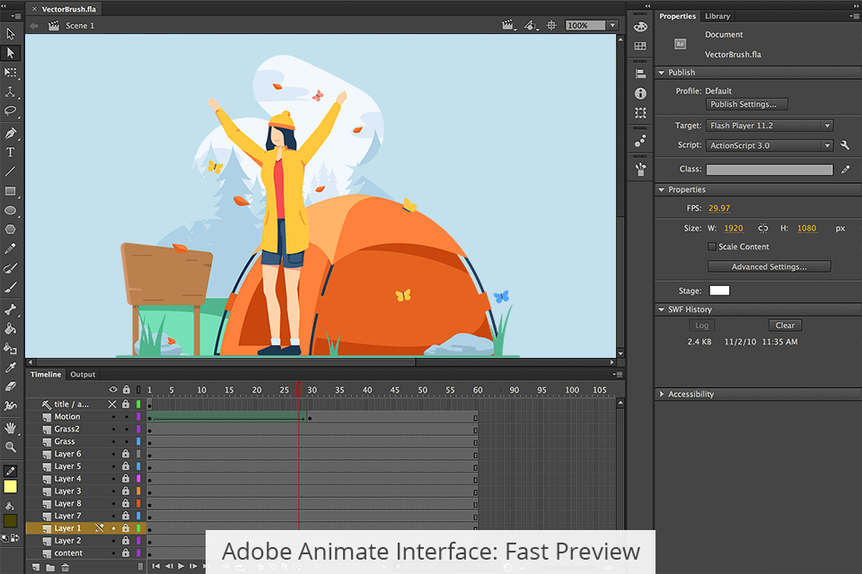 Adobe character animator как пользоваться с нуля