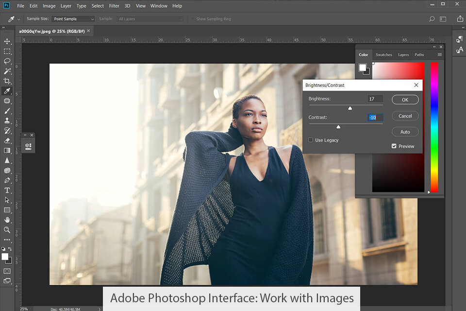 photoshop interface