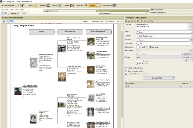 free family tree software that works with familysearch