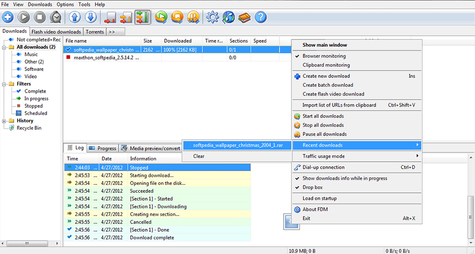 9 Best Free Download Managers In 2024   Fdm Download Manager Free Interface 1594767460 Wh960 