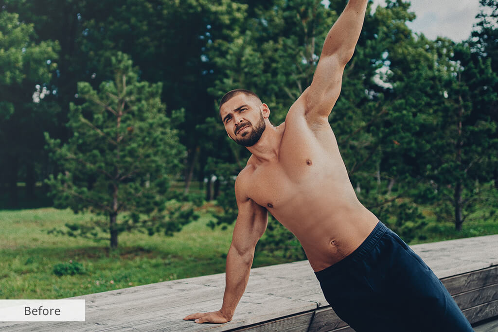 Online Muscle Editor for Android and iOS by FixThePhoto