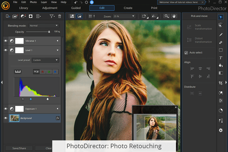 PhotoDirector - Remove Watermarks from Photos for Free