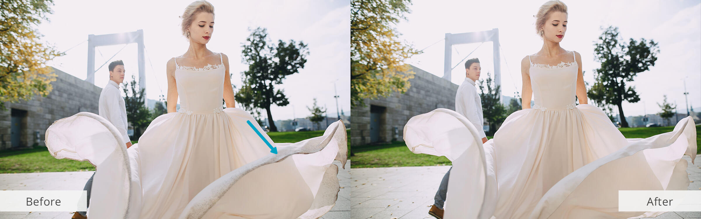 ลบ Stains App สำหรับ Android และ iOS โดย FixThePhoto