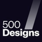 500 designs logo