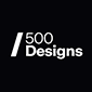 500 designs brand vision marketing agency alternative logo