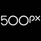 500px logo