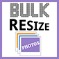 bulk resize photos logo
