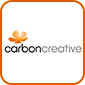 logotipo de carbono creativo