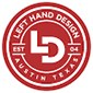 left hand design logo