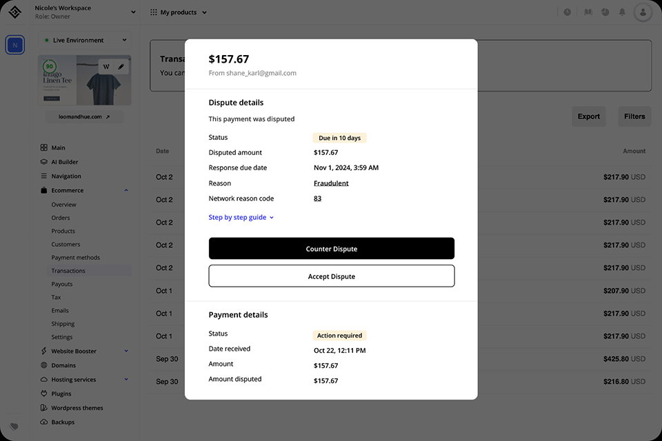 10web io ecommerce website builder