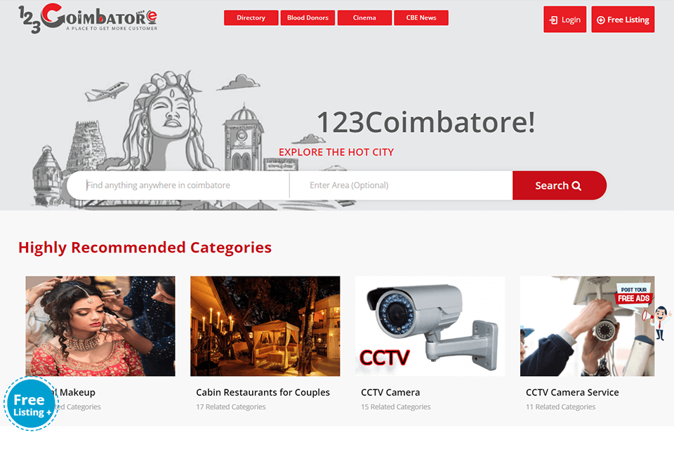 123coimbatore business blog website