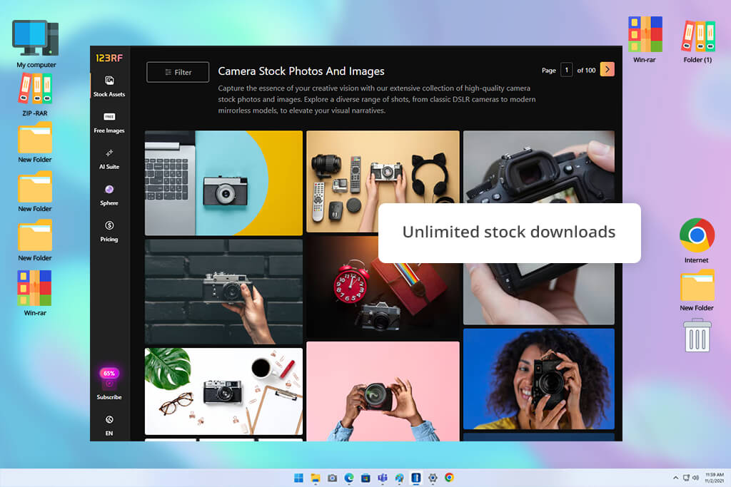 123rf istock alternative