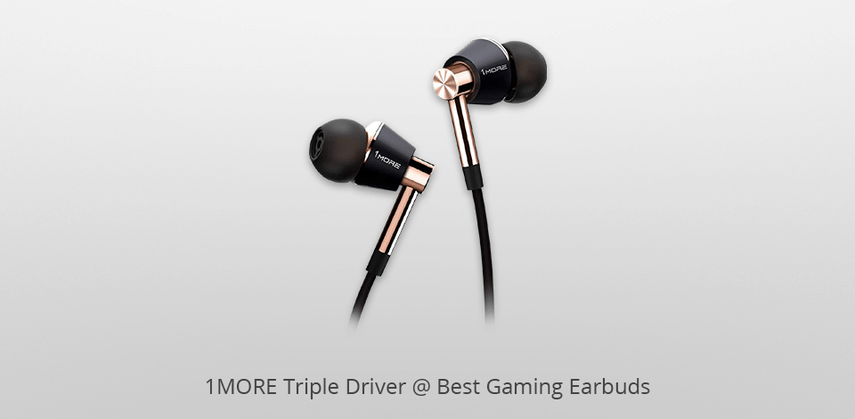 1more triple driver gaming earbuds