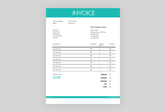 10 Free Photography Invoice Templates Free Download Now