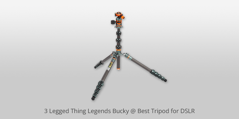 3 legged thing legends bucky tripod for dslr