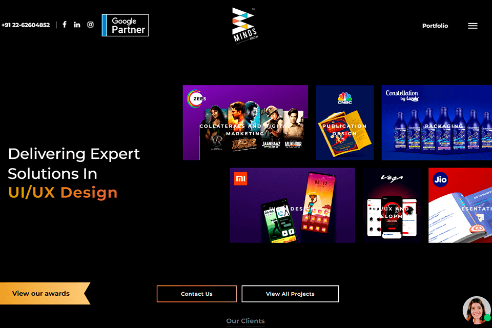 3 minds digital interface