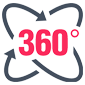 360 product viewer logo