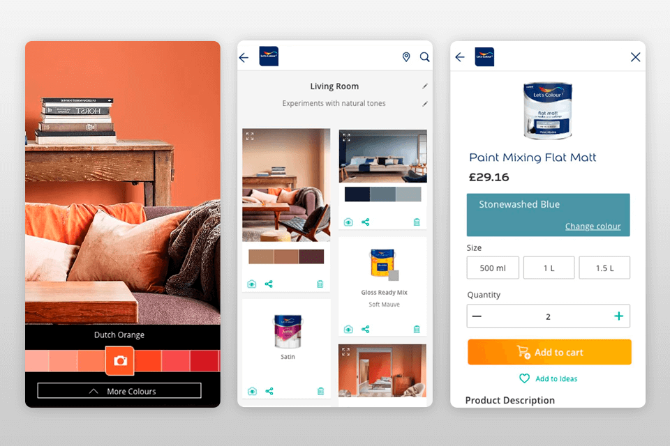 3d modeling in ecommerce dulux