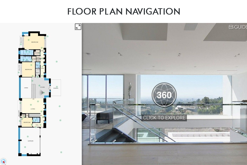 3d real estate photography floor plan navigation