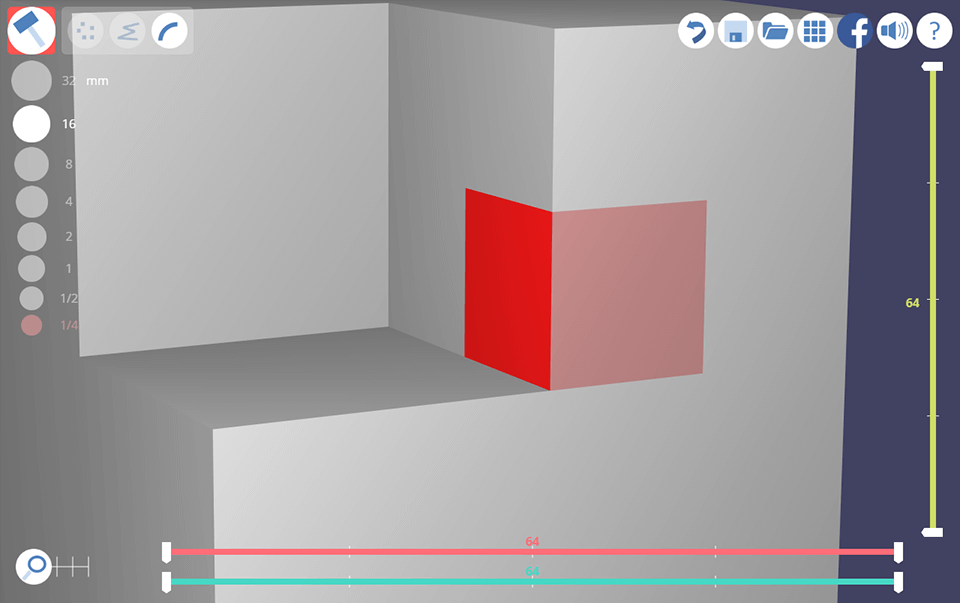 3d slash cad programs for kids interface