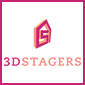 3d stagers logo