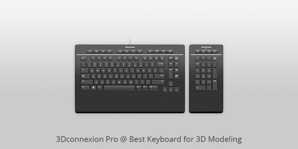 3dconnexion pro keyboard for 3d modeling