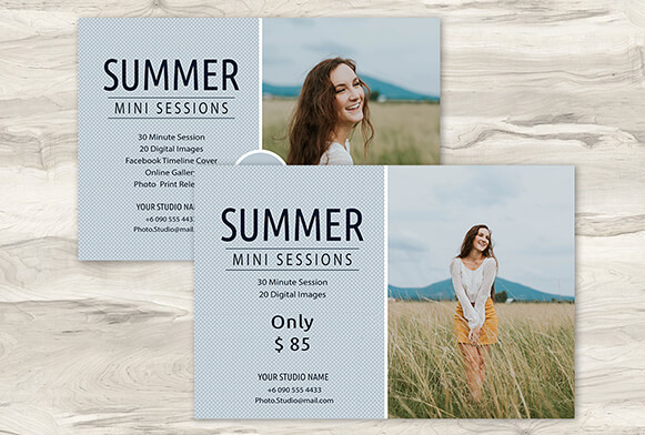 Spring Mini Session Photoshop Template – Kimla Designs Photography