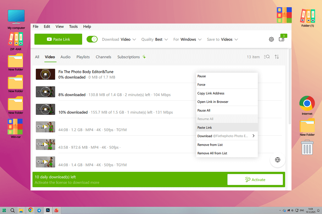 4k video downloader youtube shorts to mp4 converter