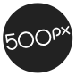 500px logo sitio para compartir fotos