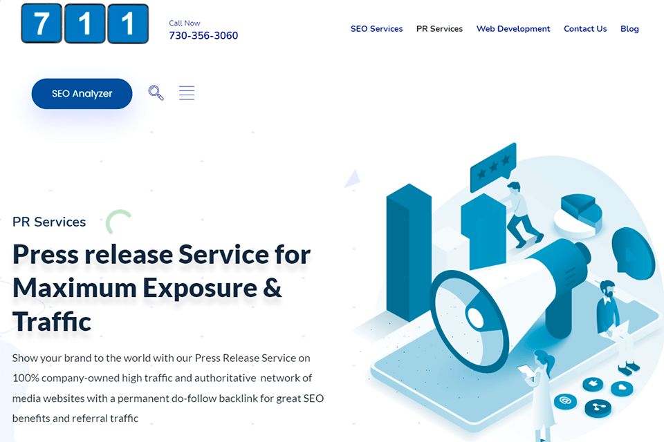 711web service pr services