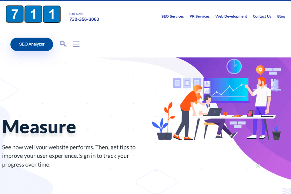 711web service site audit