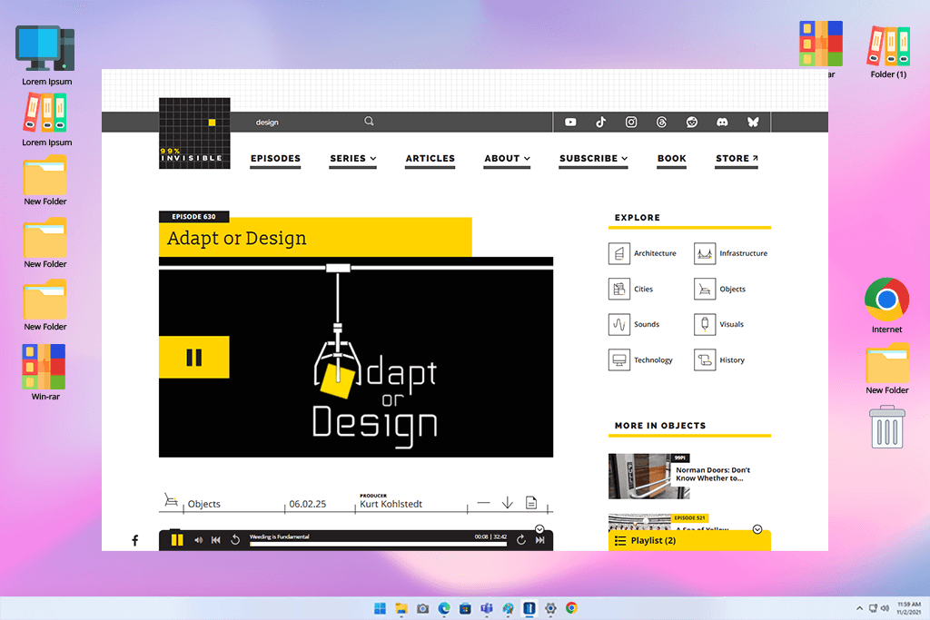 99 invisible design podcast