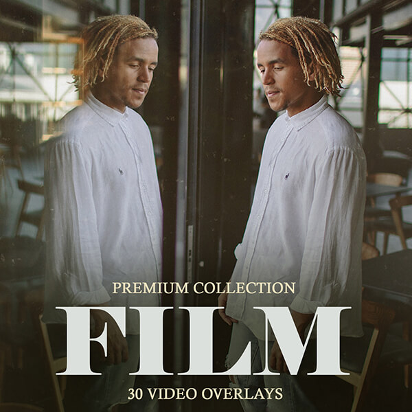 banner video överlägg film effekt