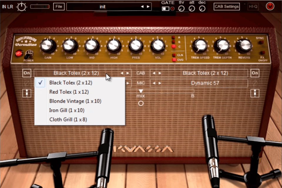 kuassa amplifikation vermilion  free amp simulator interface