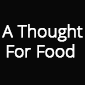 a thought for food blog logo