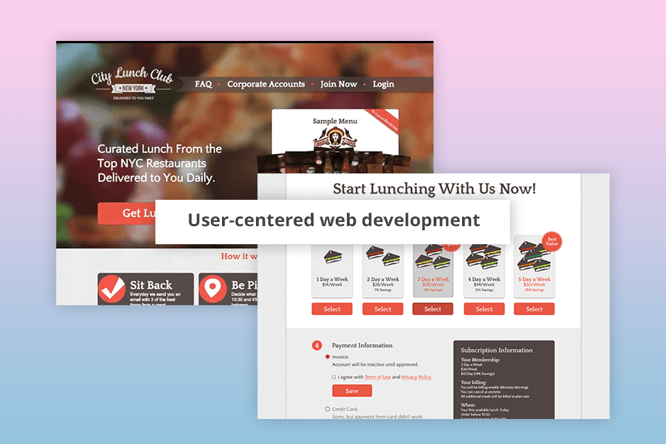 a2 design web development example