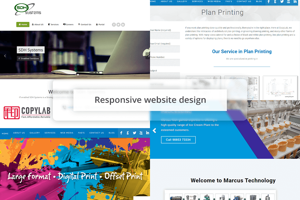 aartisto web design example