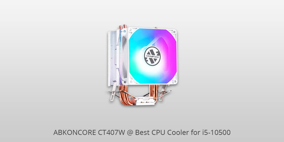 abkoncore ct407w cpu coolers for i5 10500