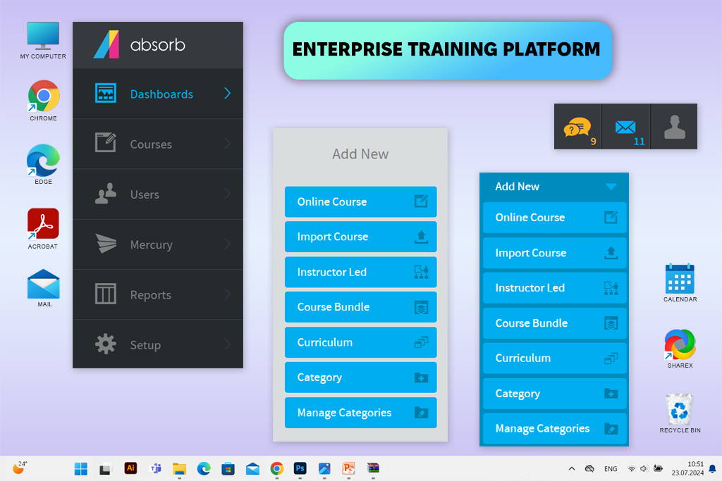 absorb lms docebo competitor