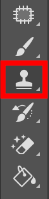 access to the clone stamp tool