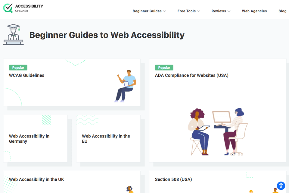 accessibility checker guides